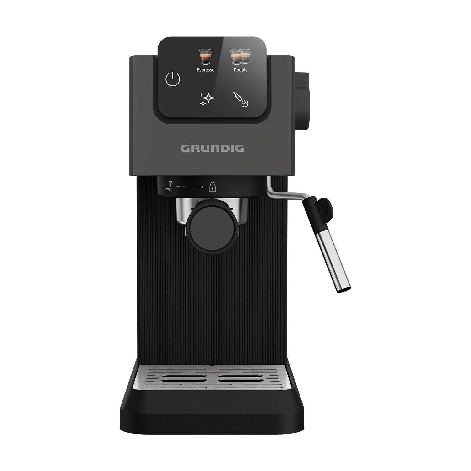 Grundig KSM 4330 Delisia Semi-Automatic Espresso Machine with Milk Frother - MALLTURK