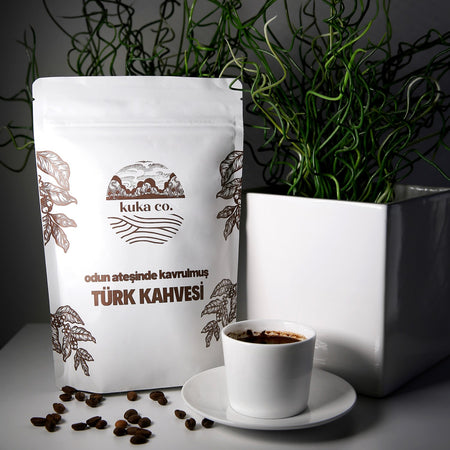 Kuka Co. Turkish Coffee Roasted Over a Wood Fire - MALLTURK