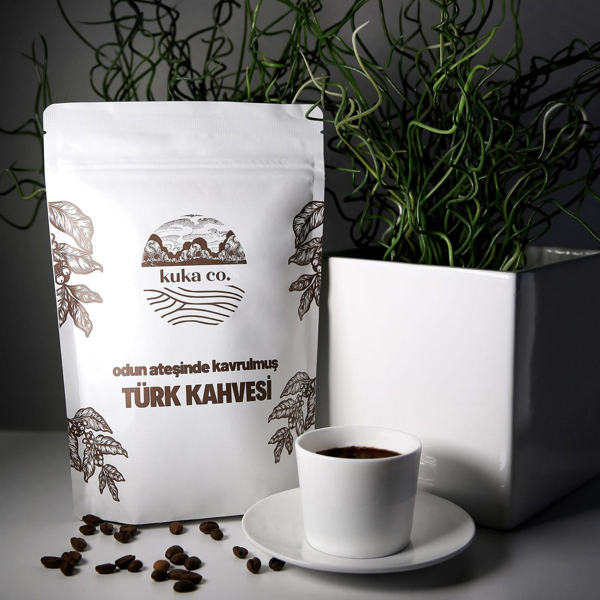 Kuka Co. Turkish Coffee Roasted Over a Wood Fire - MALLTURK