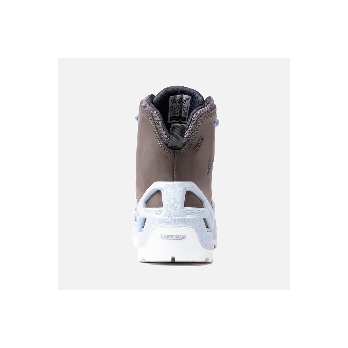 Vaneda 1240 V-Clutch Michelin Pro Mid Nubuck Grey Women's Boots - MALLTURK