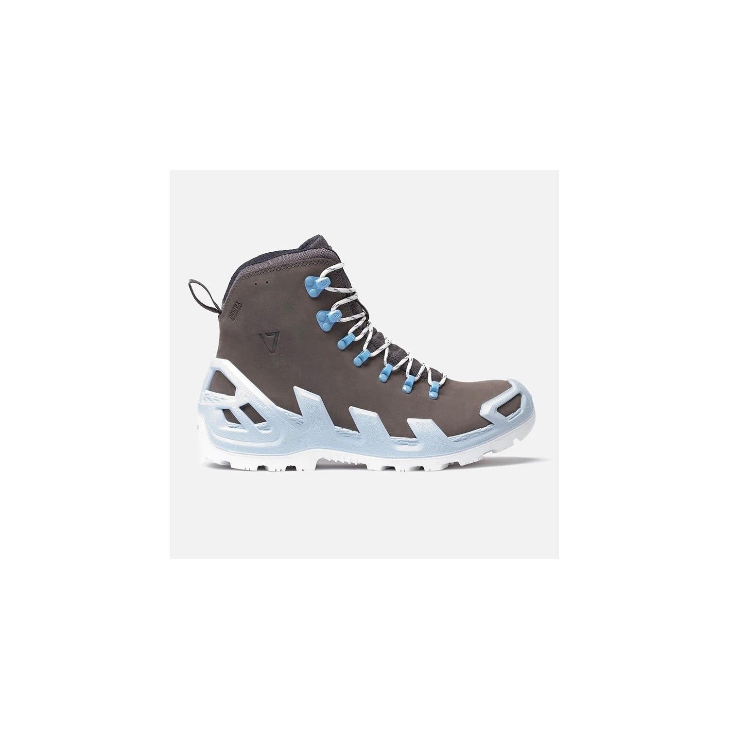 Vaneda 1240 V-Clutch Michelin Pro Mid Nubuck Grey Women's Boots - MALLTURK