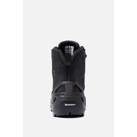 Vaneda 1240 V-Clutch Michelin Pro Mid Nubuck Black Women's Boots - MALLTURK