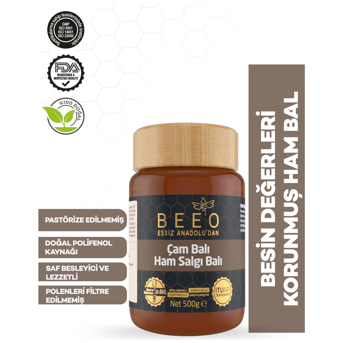 BEE'O Pine Honey