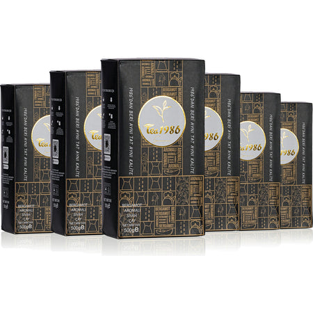 TEA 1986 bergamot flavored tea 500 g 6-pack pack - MALLTURK