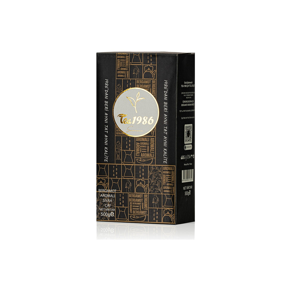 TEA 1986 bergamot flavored tea 500 g 6-pack pack - MALLTURK