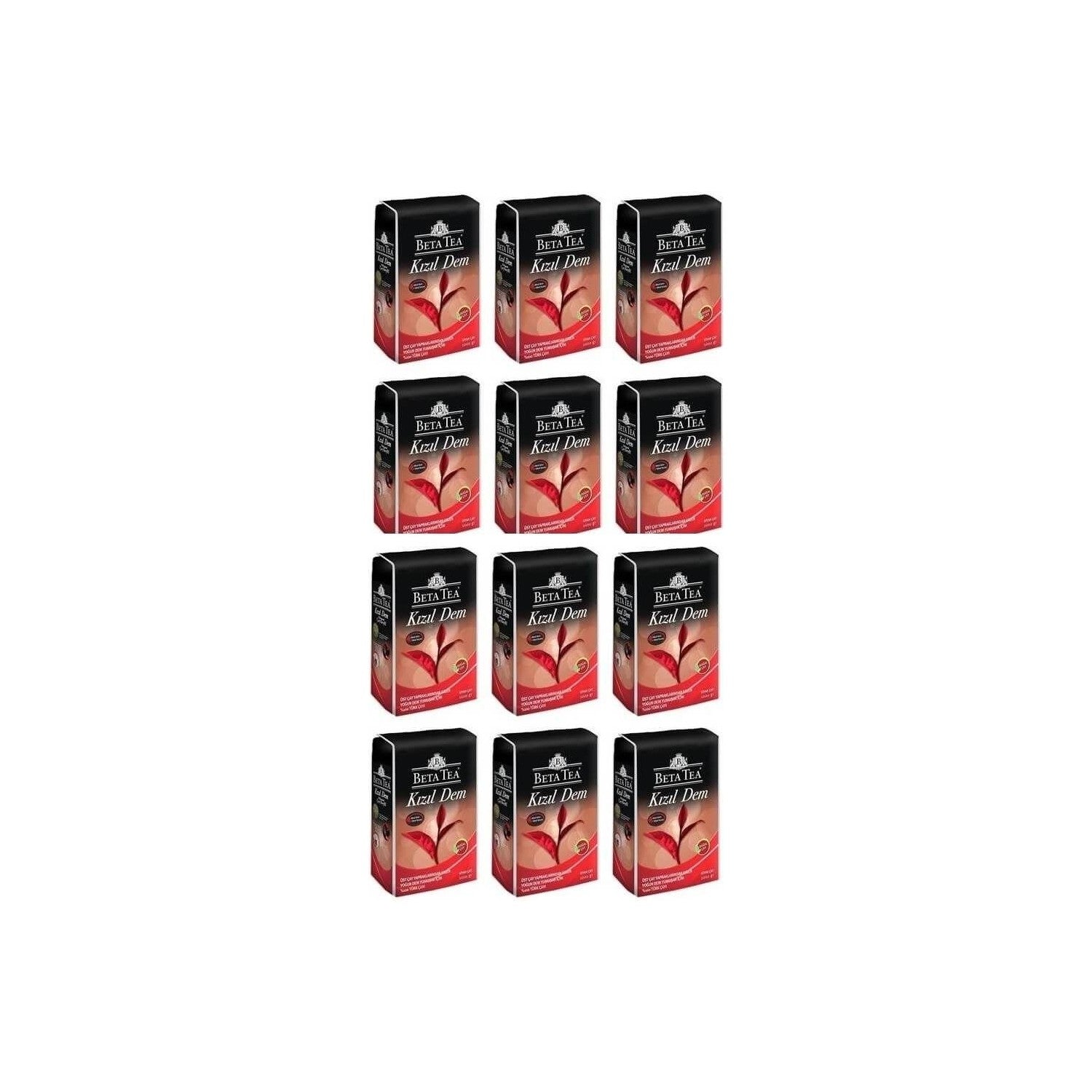 Beta Tea Kizil Dem tea 1000 kg X 12-pack - MALLTURK