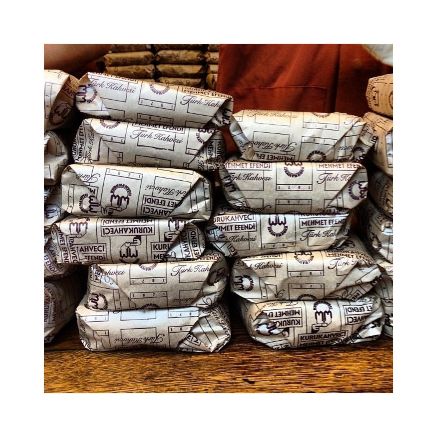 Kurukahveci Mehmet Efendi Freshly Ground Turkish Coffee 1000GR (Freshly Ground Daily in Eminonu) - MALLTURK
