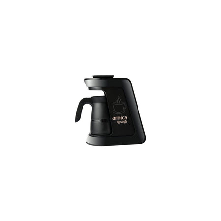 Arnica Kopuklu Eko Automatic Turkish Coffee Maker, Black, 4-Cup Capacity - MALLTURK