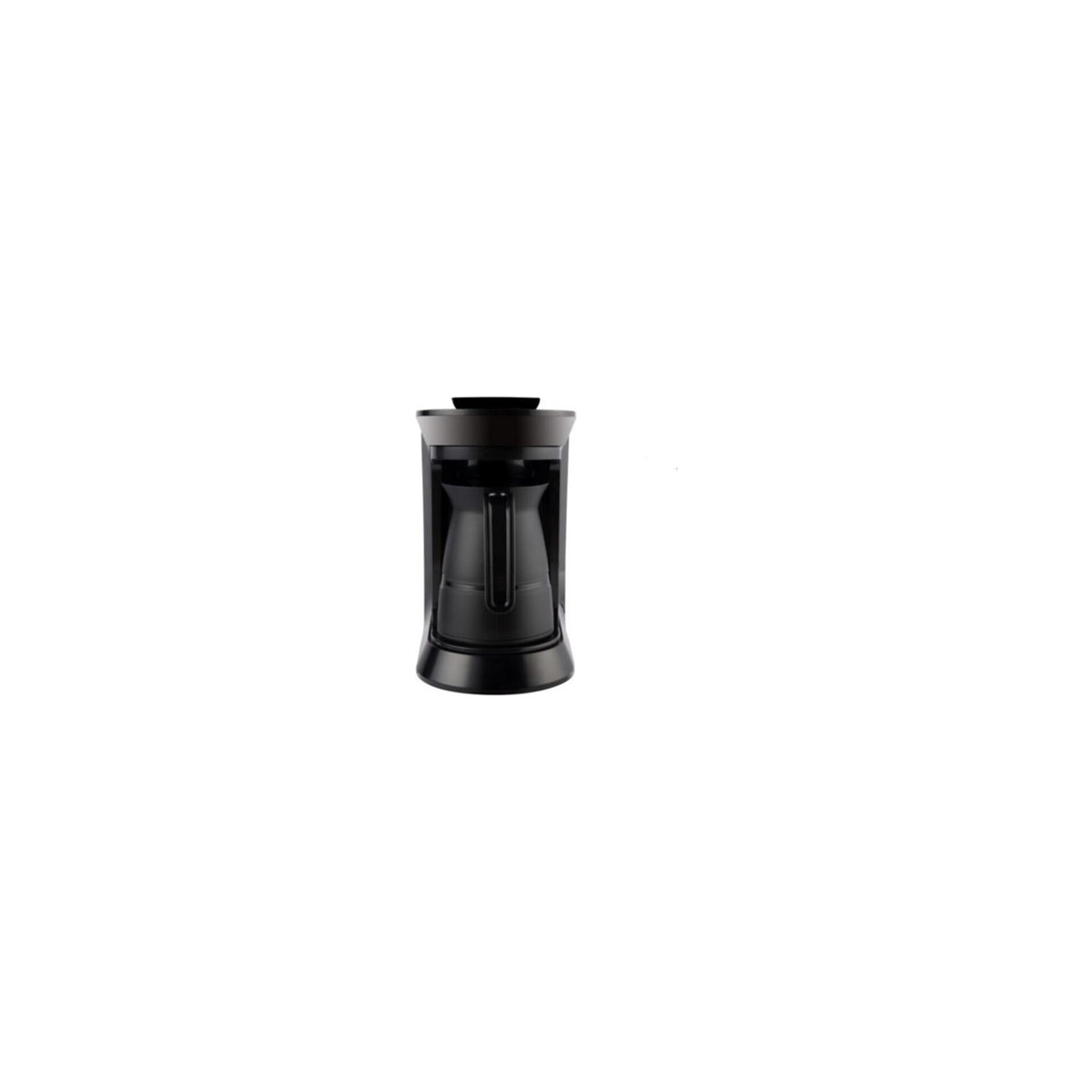 Arnica Kopuklu Eko Automatic Turkish Coffee Maker, Black, 4-Cup Capacity - MALLTURK