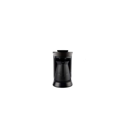 Arnica Kopuklu Eko Automatic Turkish Coffee Maker, Black, 4-Cup Capacity - MALLTURK