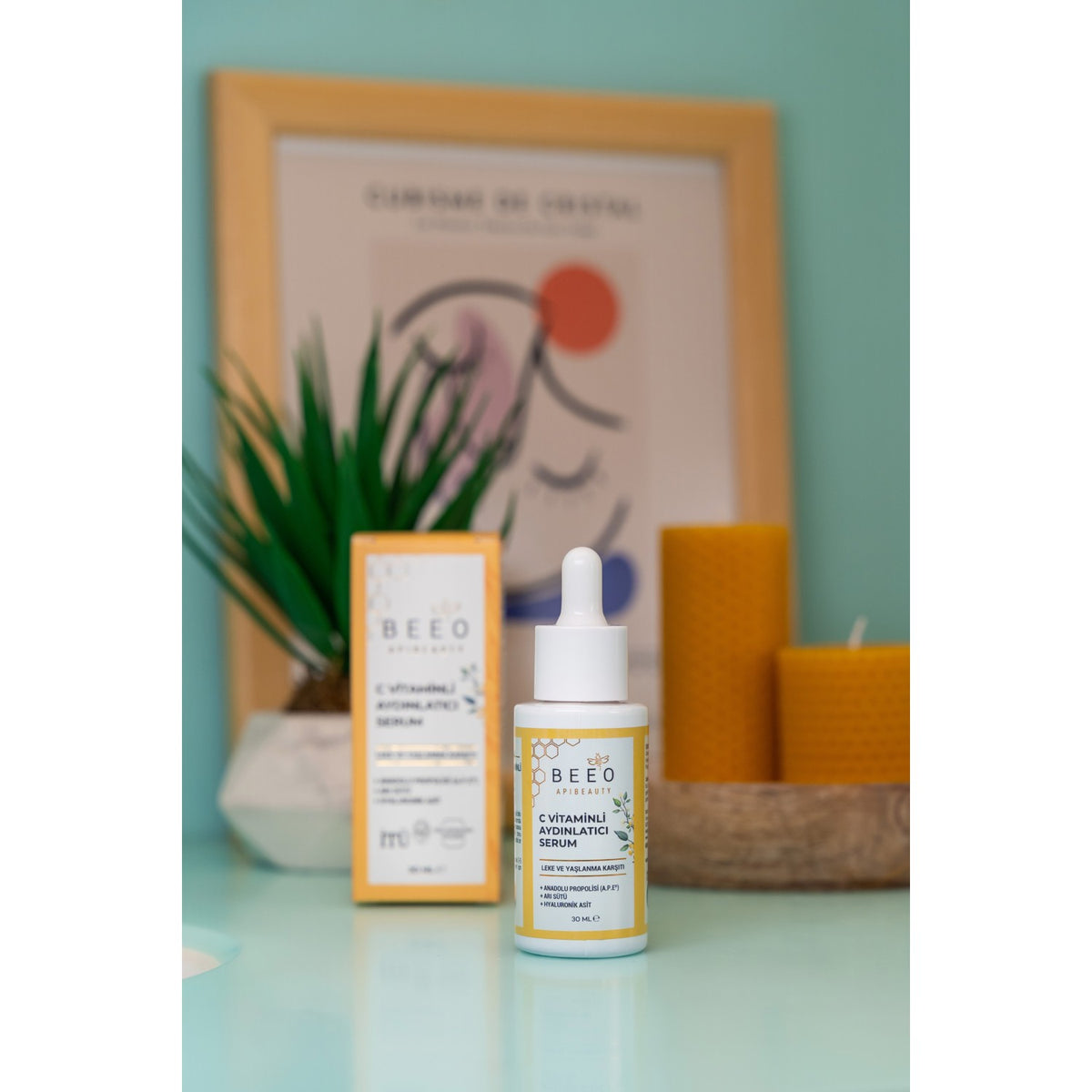 BEE'O C Vitamin Brightening Serum - MALLTURK