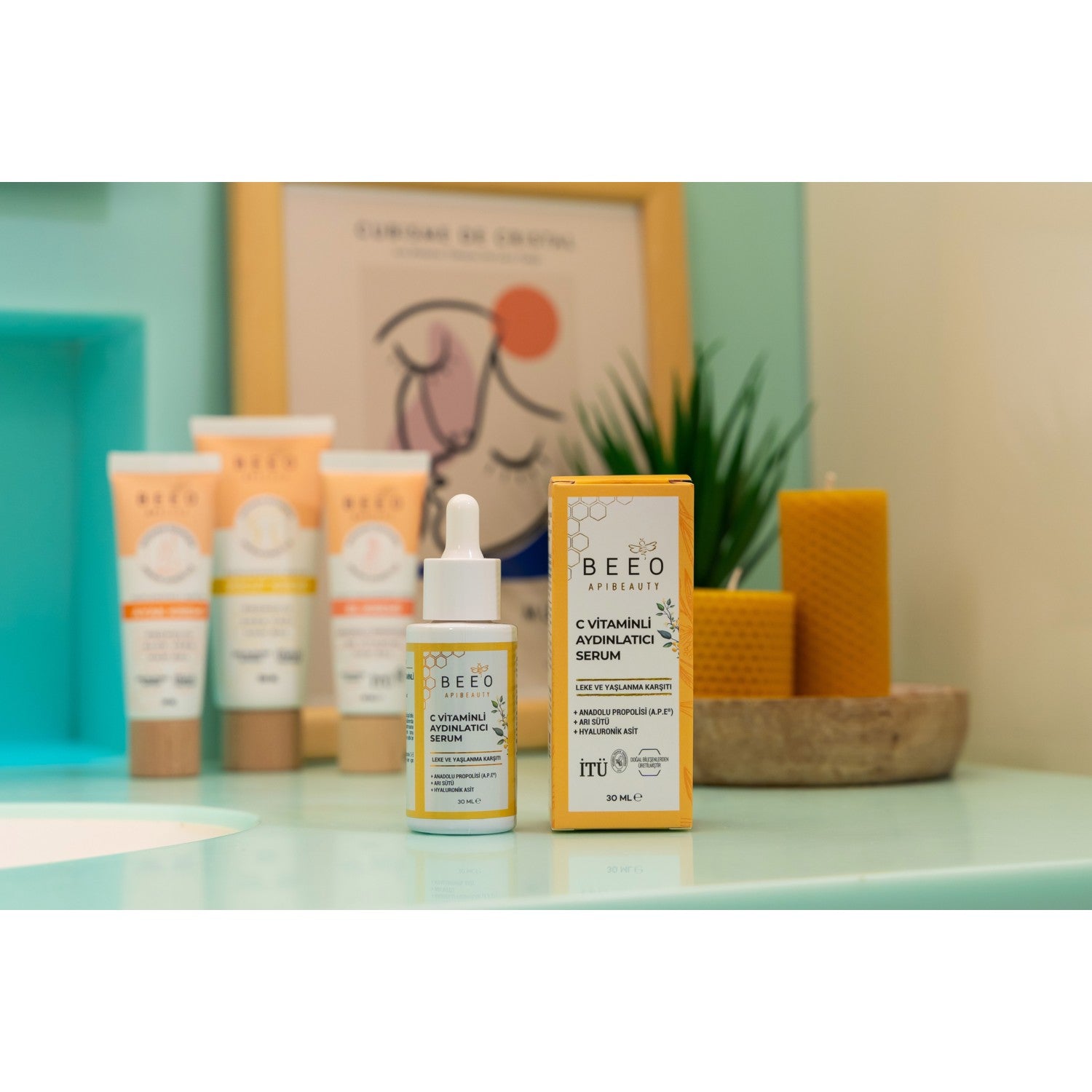 BEE'O C Vitamin Brightening Serum - MALLTURK