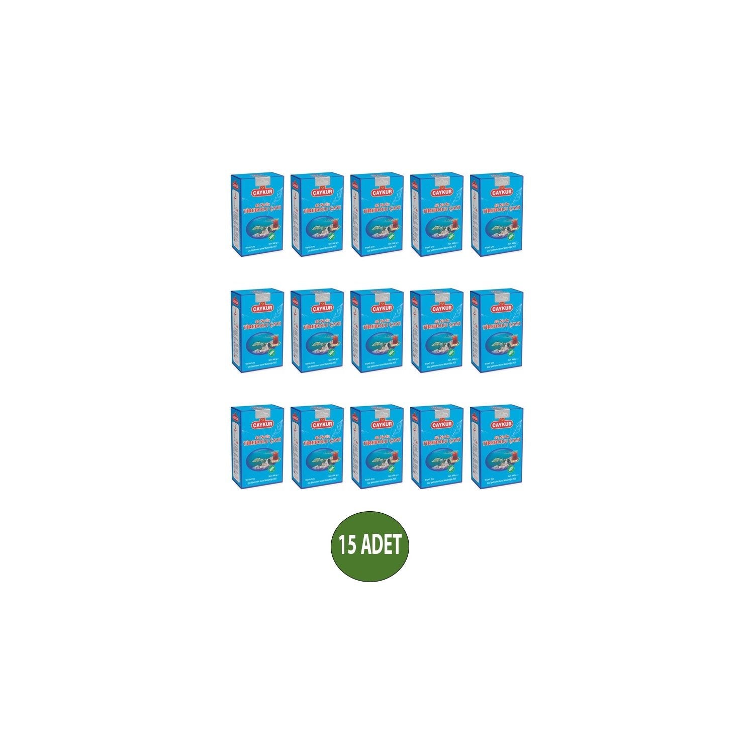 Caykur 42 Nolu Tirebolu tea black tea 500 g x 15 pieces quality Turkiye Menseli - MALLTURK