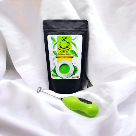 Karadeniz Matcha 500 g Matcha tea and Elektronik Mikser - MALLTURK