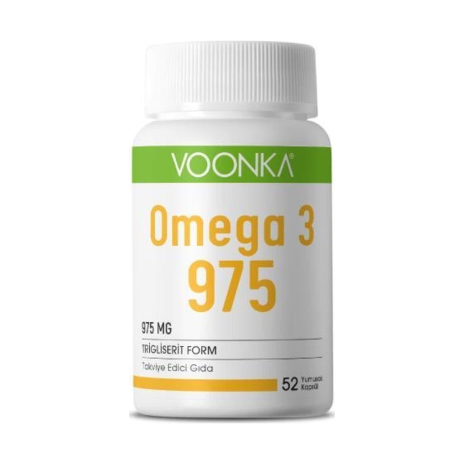 Voonka Omega 3 975MG 52 Capsules - MALLTURK