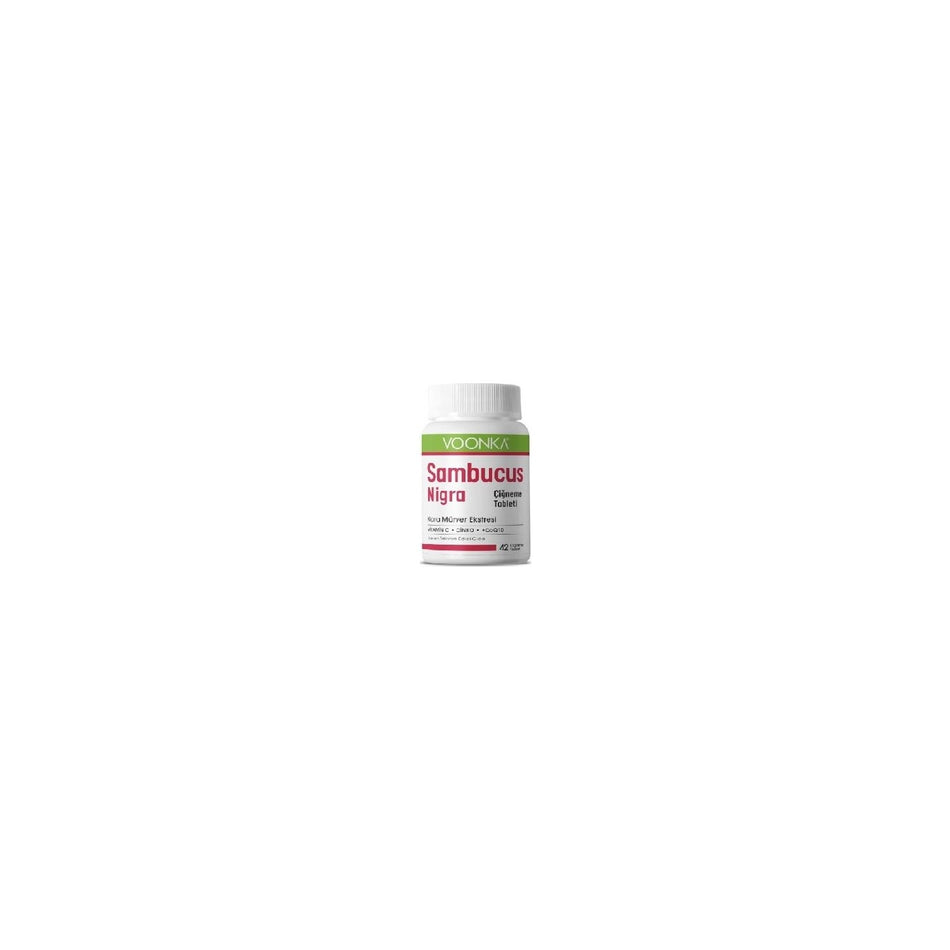Voonka Sambucus Nigra 42 Chewable Tablets Flavored Chewable Tablets