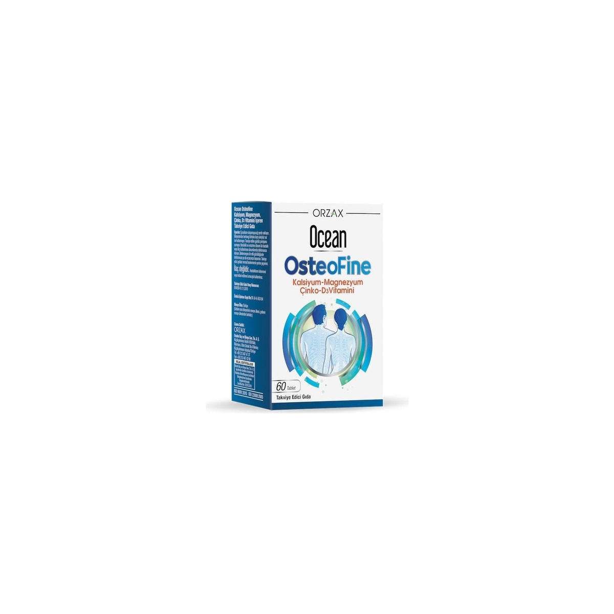 Orzax Ocean OsteoFine Dietary Supplement 60 Tablet - MALLTURK