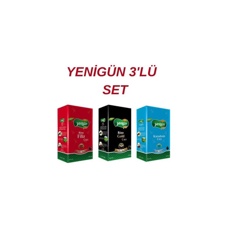 Yenigun sprout,gold,karadeniz tea 1000 g 3'lu Set - MALLTURK