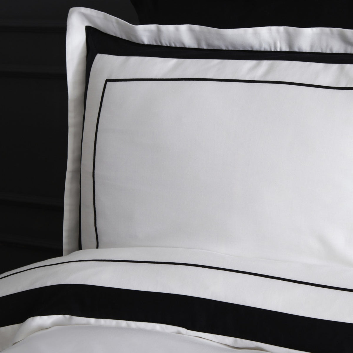 Karaca Home Charlotte Double Sateen Duvet Cover Set White - MALLTURK