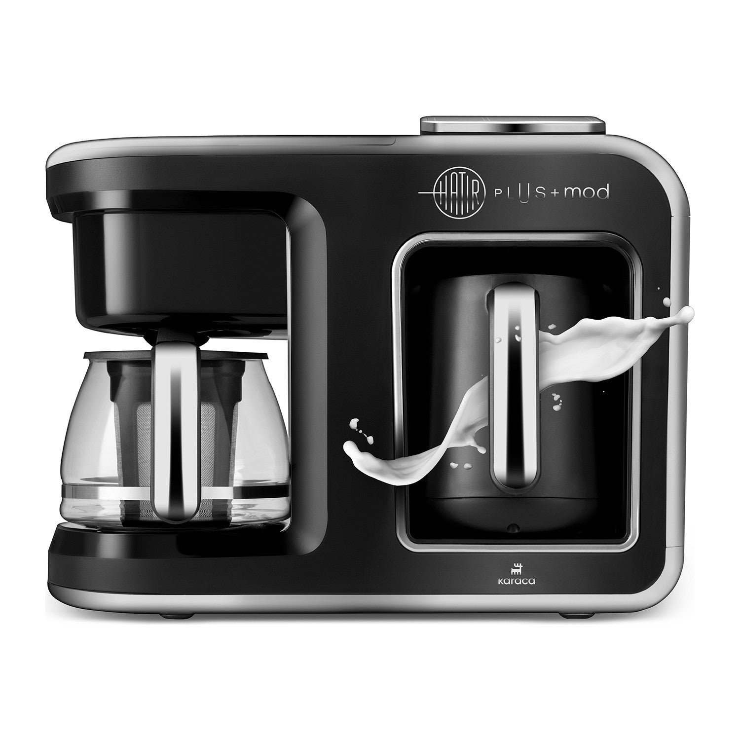 Karaca Hatir Plus Mod 5-in-1 Talking Coffee Maker, Cool Gray - MALLTURK