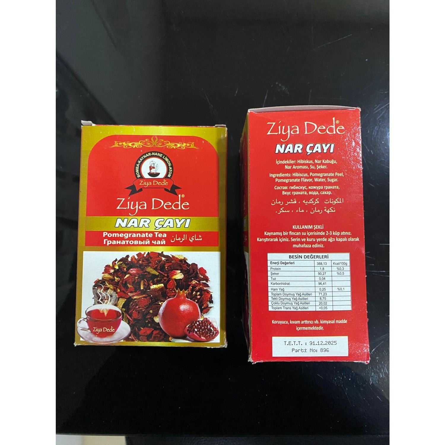 Ziya Dede pomegranate tea 150 g - MALLTURK