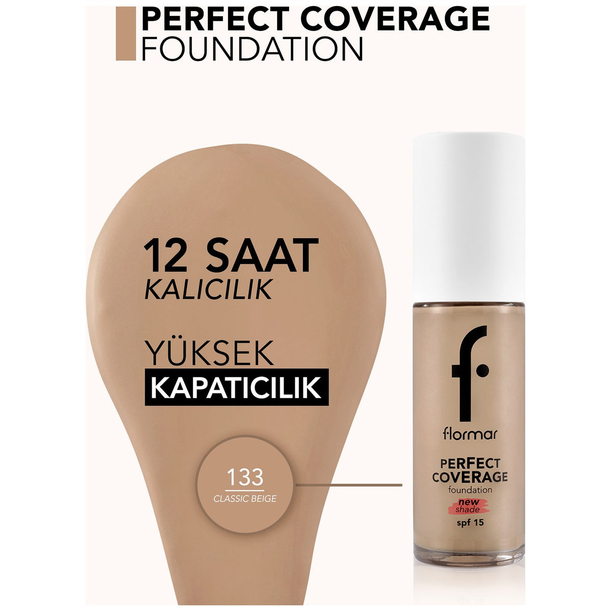 Flormar Perfect Coverage Foundation