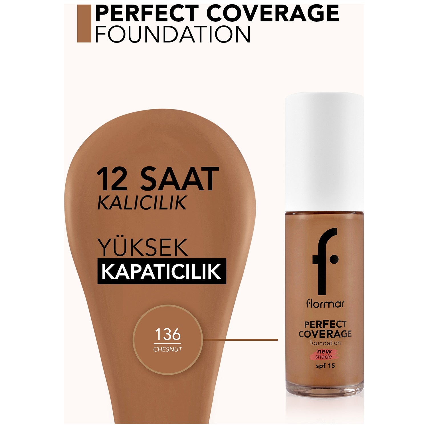 Flormar Perfect Coverage Foundation