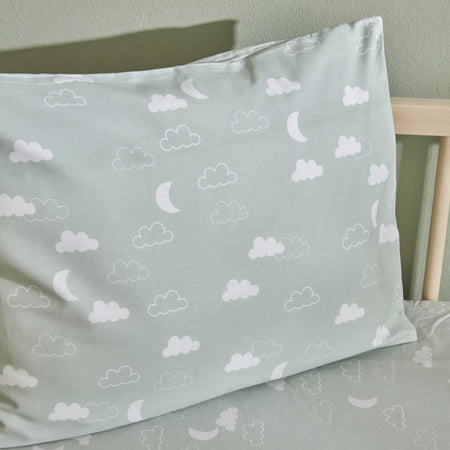 Karaca Home Baby Cloudy Pillow and Sheet Set Mint - MALLTURK