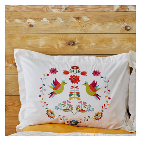 Karaca Home Parlin Fusya %100 Cotton Double Duvet Cover Set - MALLTURK