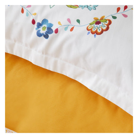 Karaca Home Parlin Fusya %100 Cotton Double Duvet Cover Set - MALLTURK