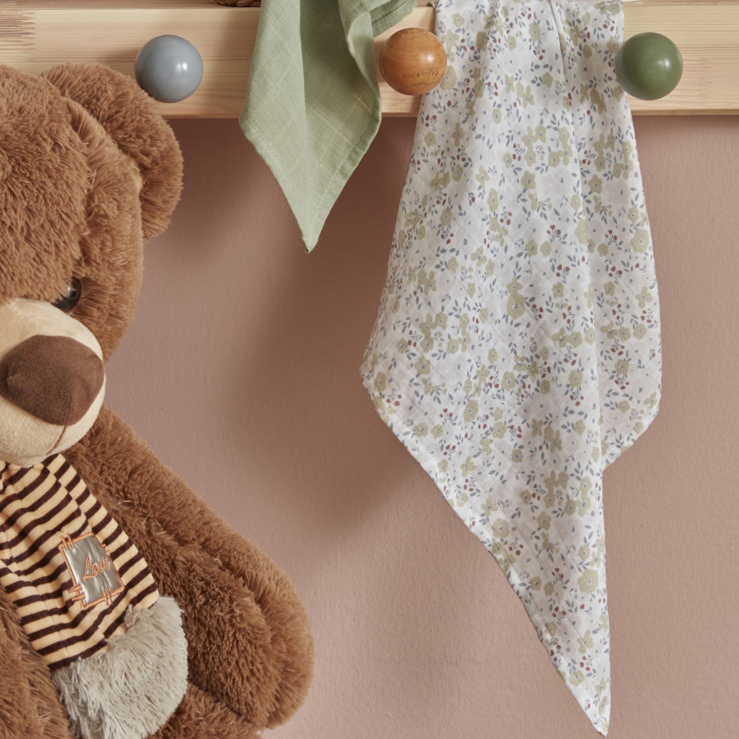 Karaca Home Little Flowers 2-Piece Baby Muslin Set - MALLTURK