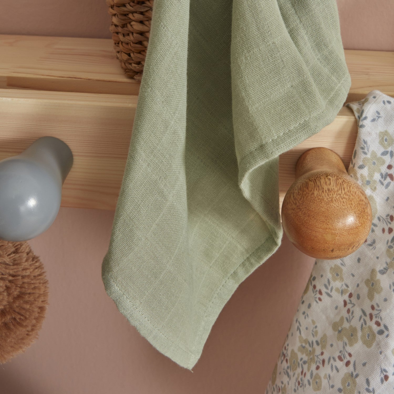 Karaca Home Little Flowers 2-Piece Baby Muslin Set - MALLTURK