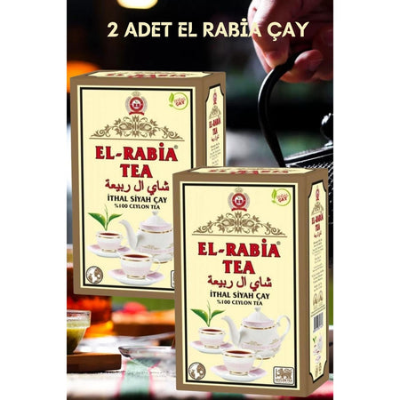 El Rabia tea 2 pieces 800 g - MALLTURK
