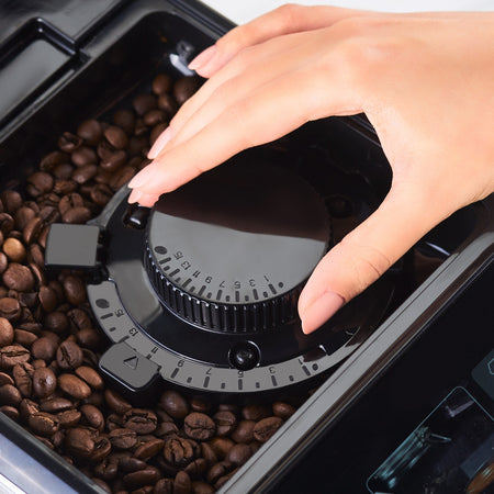 Homend Coffeebreak 5008H Fully Automatic Espresso Machine with Coffee Grinder and Touchscreen - MALLTURK