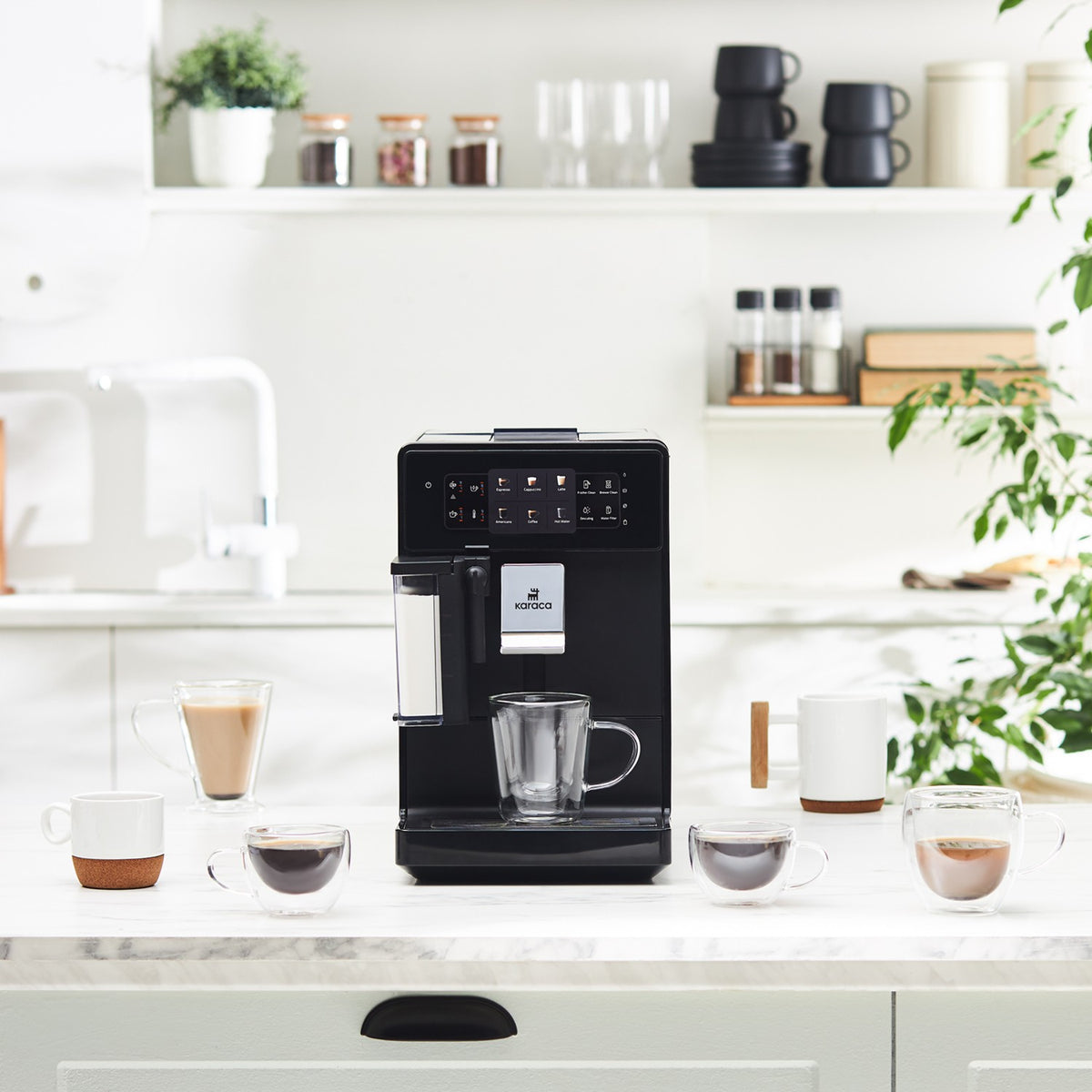 Karaca Baristaroma A3 Fully Automatic Espresso Machine, 1450 W - MALLTURK