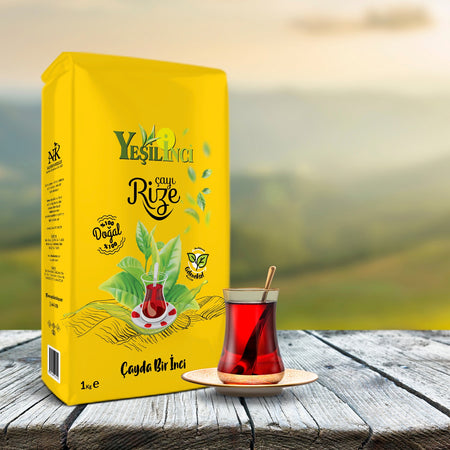 Yesil Inci Yesilinci Rize tea 1000 g x 10 pieces - MALLTURK