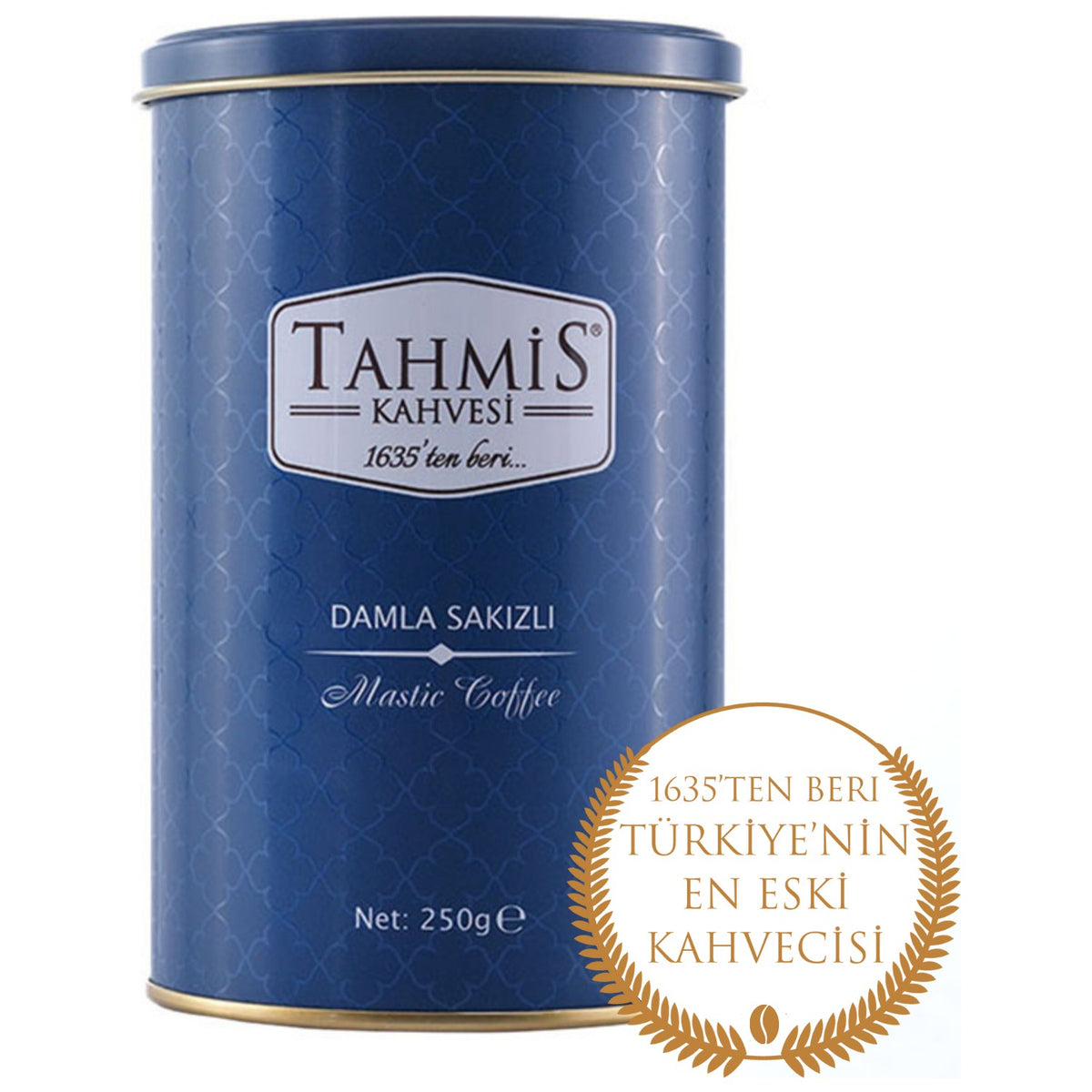 Tahmis Coffee Mastic Flavored Turkish Coffee 250 Grtene - MALLTURK