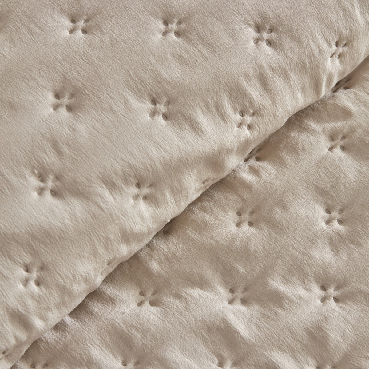 Karaca Home Viona Double Bedspread Set, Beige - MALLTURK