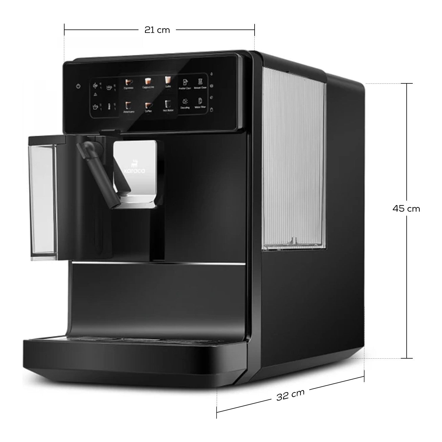 Karaca Baristaroma A3 Fully Automatic Espresso Machine, 1450 W - MALLTURK