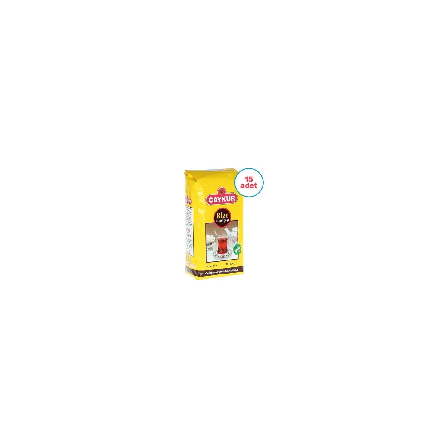 Caykur Rize Turist tea 500 g - 15 pieces - MALLTURK