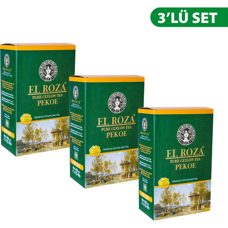 El Roza Premium Pekoe Pure Ceylon Tea 800 G*3 pieces black tea - MALLTURK