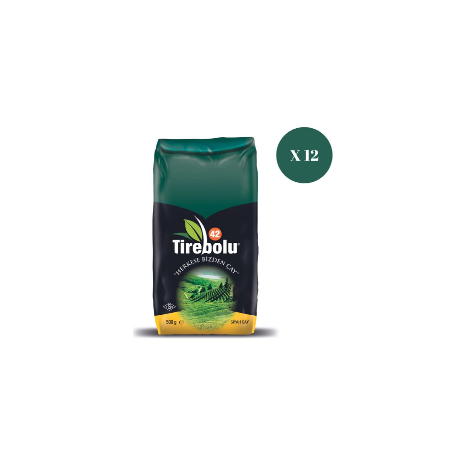 Tirebolu 42 pack tea 500 g x 12 - MALLTURK