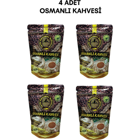 Historical Adiyaman Coffee House Ottoman 7 Blend Regional Coffee 4 x 200 gr - MALLTURK