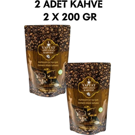 Yaptat Adiyaman Ottoman Dibek Coffee 200GR 2X200GR - MALLTURK