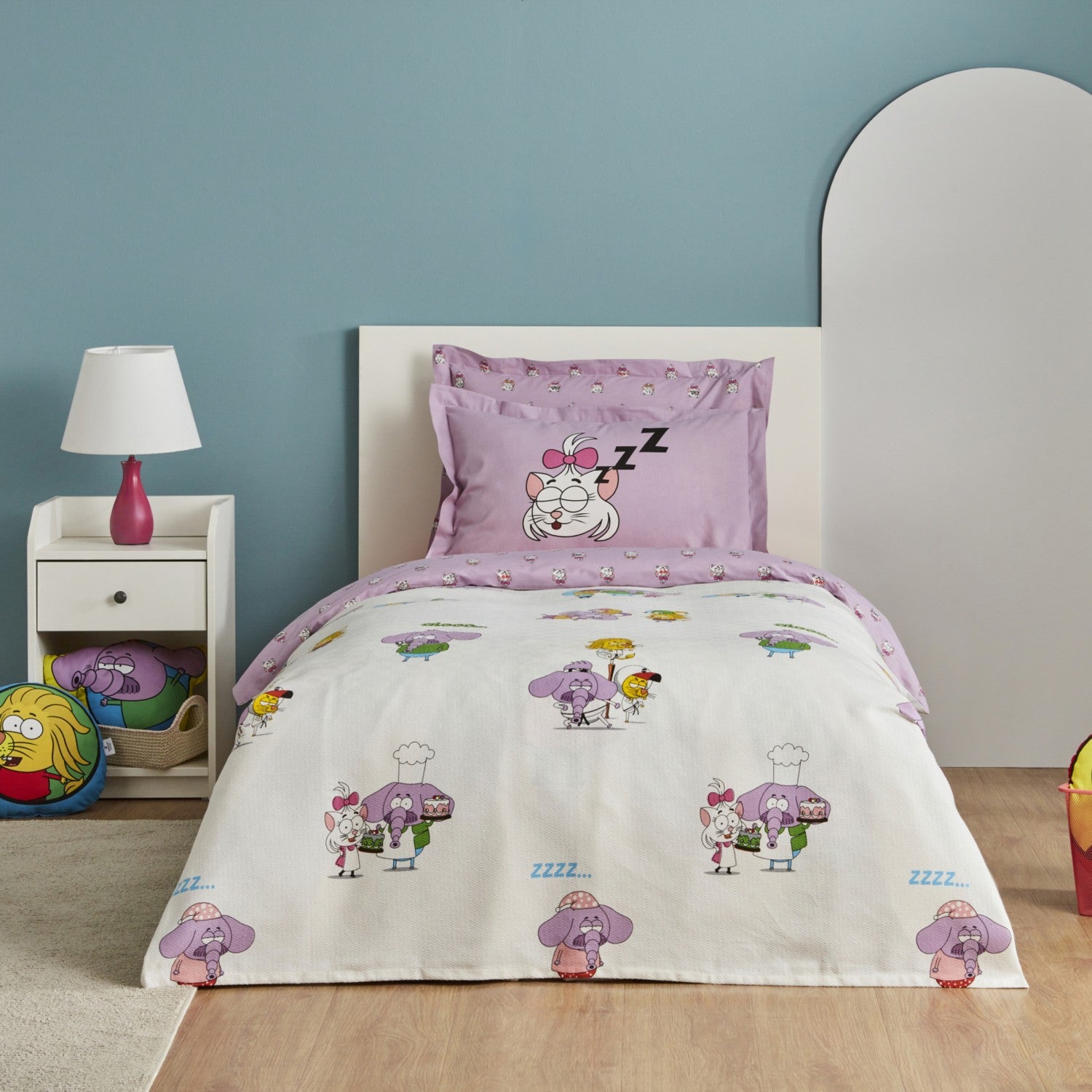 Karaca Home X King Shakir Food War Single Duvet Cover - MALLTURK