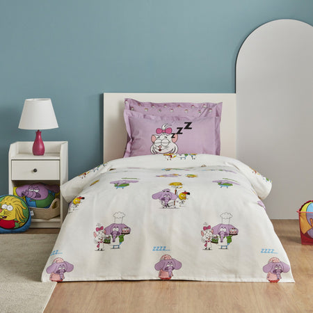 Karaca Home X King Shakir Food War Single Duvet Cover - MALLTURK