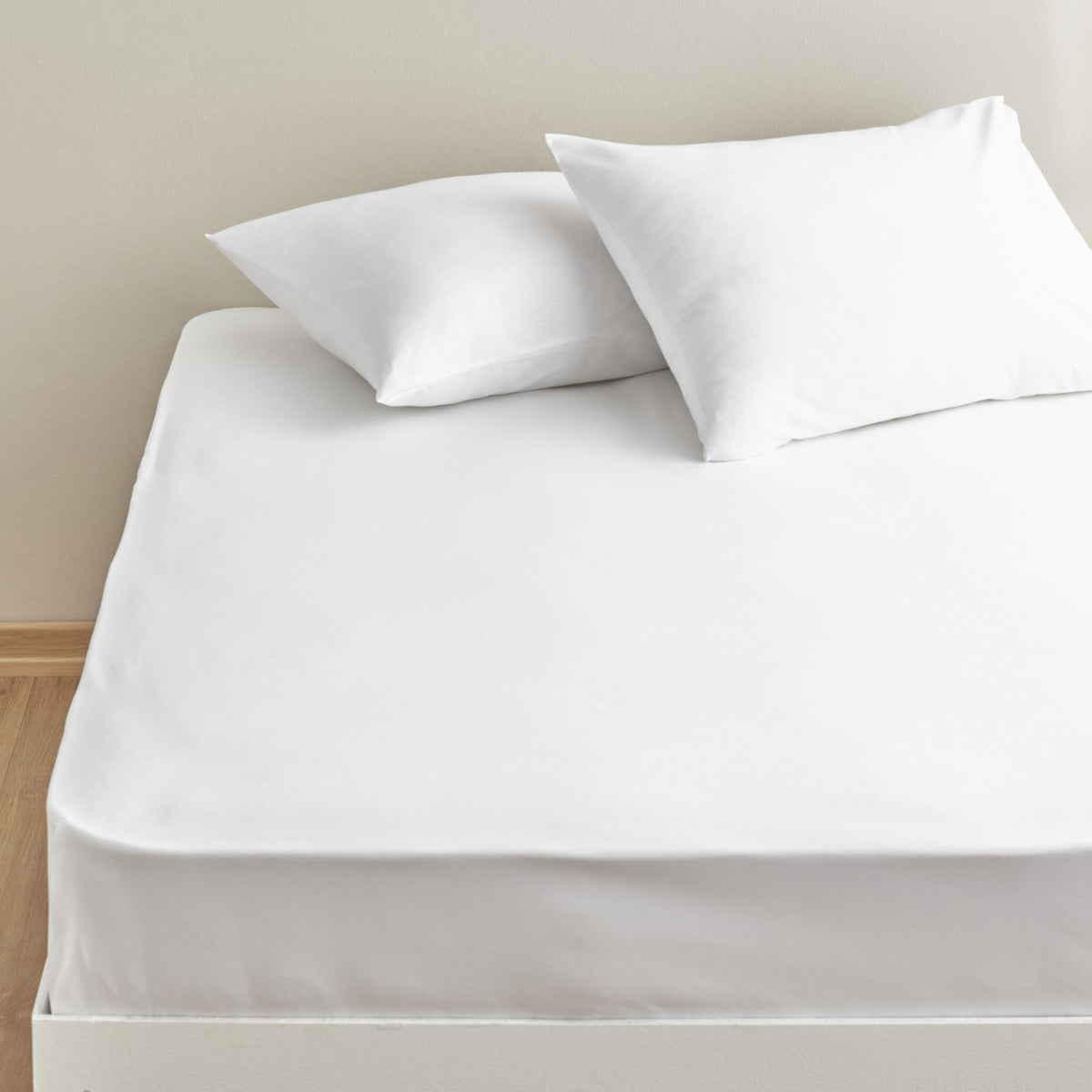 Karaca Home 100% Cotton Flat Sheet White Double Size - MALLTURK