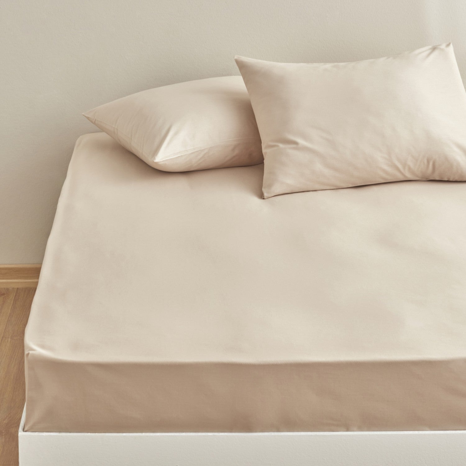 Karaca Home 100% Cotton Flat Sheet Beige Single Size - MALLTURK