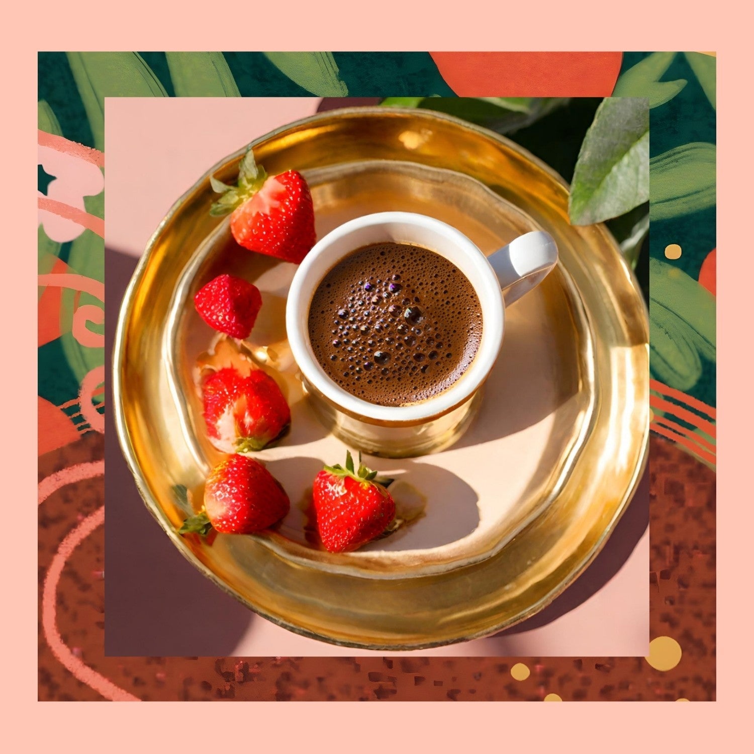 Mim And More Strawberry Flavored Turkish Coffee 200 gr - MALLTURK