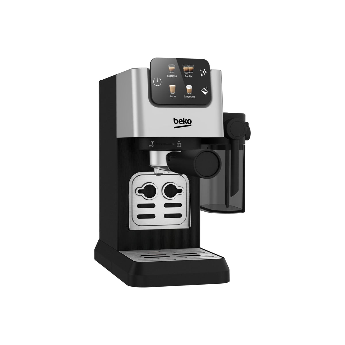 Beko CEP 5304 X CaffeExperto Semi-Automatic Espresso Machine – 1350 W - MALLTURK
